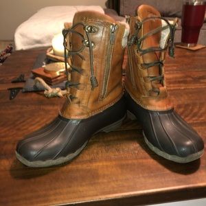 Sperry Cozy Tall Water Duck boot